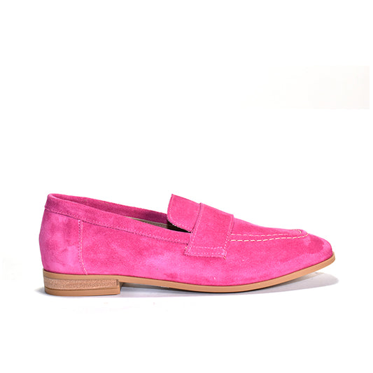 Pink loafer