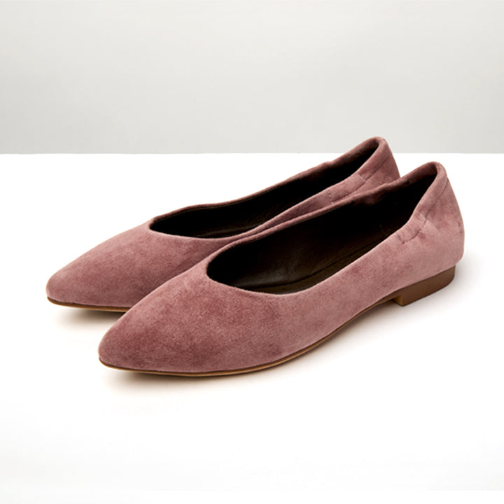 Ballet flat with pointed toe - pair